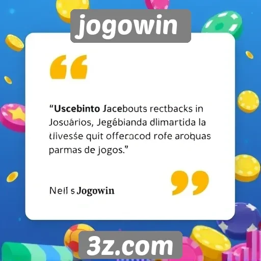 Usuários relatam experiências positivas no jogowin